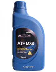 Фото Hyundai ATF MX4 JWS 1л (04500-00130) Фото Hyundai ATF MX4 JWS 1л (04500-00130)