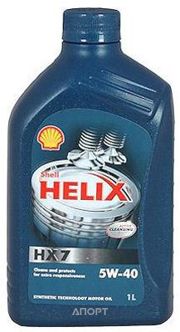 Фото SHELL Helix HX7 5W-40 1л Фото SHELL Helix HX7 5W-40 1л